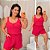 Conjunto Alça Gabriela Pink Plus Size - Imagem 1