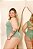 Body Alça Ribana Cruzado Verde Menta Plus Size - Imagem 1