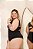 Body Alça Ribana Cruzado Preto Plus Size - Imagem 1