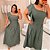 Conjunto Bruna Babado Verde Plus Size - Imagem 3