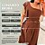 Conjunto Bruna Babado Preto Plus Size - Imagem 3