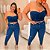 Cropped Jeans FF Corselet Ana Plus Size - Imagem 3