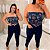 Cropped Tomara que Caia Elastex Azul Coqueiro Plus Size - Imagem 3