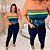 Cropped Tomara que Caia Elastex Listras Verde Plus Size - Imagem 3