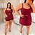 Conjunto Vip Alça Marina Vinho Plus Size - Imagem 4