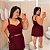 Conjunto Curto Luci Vinho Plus Size - Imagem 1