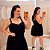 Conjunto Curto Luci Preto Plus Size - Imagem 1