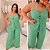 Conjunto Alça Pamela Verde Menta Plus Size - Imagem 3
