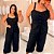 Conjunto Alça Pamela Preto Plus Size - Imagem 3
