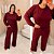 Conjunto Moletinho Grazi Vinho Plus Size - Imagem 4