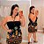Macaquinho Multi Formas Verão Preto Plus Size - Imagem 1