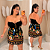 Macaquinho Multi Formas Verão Preto Plus Size - Imagem 1
