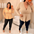 Blusa Manga Longa Pamela Bata Bege Plus Size - Imagem 4