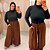 Blusa Manga Olivia Gola Alta Preta Plus Size - Imagem 3