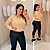 Blusa Manga Ariane Gola V Bege Plus Size - Imagem 1