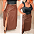 Saia Longa Corino Paola Marrom Plus Size - Imagem 1