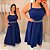 Vestido Julia Alça Azul Plus Size - Imagem 4