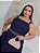 Vestido Julia Alça Azul Plus Size - Imagem 3