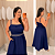 Vestido Julia Alça Azul Plus Size - Imagem 1