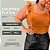 Cropped Corino Flavia Caramelo Babado Plus Size - Imagem 3
