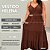 Vestido Helena Alça Preto Plus Size - Imagem 3