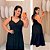 Vestido Helena Alça Preto Plus Size - Imagem 1