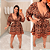Macaquinho Pamela Manga Onça Plus Size - Imagem 4