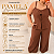 Conjunto Alça Pamela Marrom Plus Size - Imagem 2