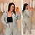 Conjunto Vip Manga Longa Emily Cinza Plus Size - Imagem 1