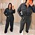 Conjunto Vip Manga Longa Emily Preto Plus Size - Imagem 4