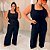 Conjunto Calça Bruna Preto Plus Size - Imagem 4