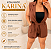 Conjunto Colete Karina Preto Plus Size - Imagem 2