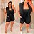 Conjunto Colete Karina Preto Plus Size - Imagem 4