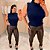 Blusa Alana Garrafinha Modal Azul Marinho Plus Size - Imagem 4