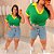 T shirt Gola Brasil Verde Plus Size - Imagem 3