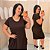 Vestido indiano Marrom Plus Size - Imagem 1