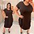 Vestido indiano Marrom Plus Size - Imagem 2