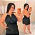 Cropped Dubai Preto Plus Size - Imagem 1