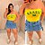 Top Faixa Brasil Amarelo Plus Size - Imagem 3