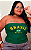 Top Faixa Brasil Verde Plus Size - Imagem 1