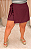 Short Saia Babi Marsala Plus Size - Imagem 1