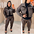Jaqueta Corino Sosi Marrom Plus Size - Imagem 2