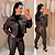 Jaqueta Corino Sosi Marrom Plus Size - Imagem 1
