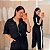 Conjunto Maju Preto Plus Size - Imagem 1