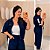 Conjunto Maju Azul Marinho Plus Size - Imagem 1