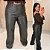 Calça wide Leg Corino Plus Size - Imagem 1