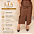 Saia Longa Lia Corino Marrom Plus Size - Imagem 2
