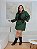 Conjunto Manga Mônica Cargo Verde Plus Size - Imagem 1