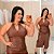 Cropped Corino Dubai Marrom Plus Size - Imagem 1