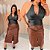 Cropped Corino Dubai Preto Plus Size - Imagem 3